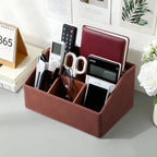 Desk Organizer Caddy Nightstand Organizer Desk Caddy Remote Holder - Image 2