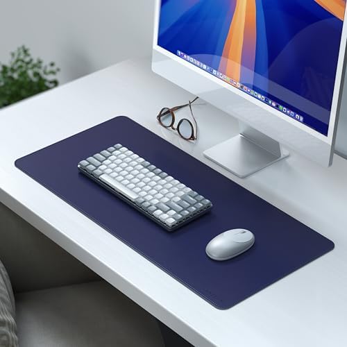 Satechi Vegan Leather Desk Mat, Scratch & Water Resistant, Future Dusk - Image 6