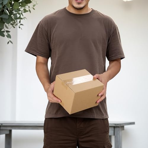 7x6x5 Brown Shipping Boxes Set of 25, Kraft Corrugated Cardboard Small Boxes Mailers for Packaging - Image 3