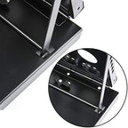 Polmart Portable Floor Display Rack for Magazines, Brochures & Flyers (Adjustable 4-Tier, Black) - Image 6
