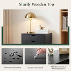 7 Drawers Mobile File Cabinet, Printer Stand Storage Cabinet - Image 5