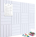 Cork Boards for Walls 48" x 36" Felt Board Alternative, 12 Pack Felt Wall Tiles Bulletin Board, Large Cork Board for Office Pin Board Tack Board Cork Boards by YOPCDJ