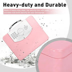 KYODOLED Pink Safe Box with Digital Keypad Lock, Lock Box with Code for Personal Items, Metal Security Box for Cash, Passport, Jewelry, Ideal for Home, Office, Garage Sale, 11.8'' x 9.4'' x 3.5'' - Image 6