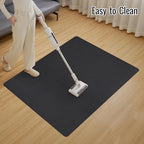 Office Chair Mat for Hard Floors,48"x60" Anti-Slip Waterproof Hardwood Floor Chair Mat,Heavy Duty Floor Protector Rolling Chairs for Home Office(Black) - Image 4