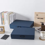 Soul & Lane - Legal Size Document Storage Boxes with Lids, Set of 2, Blue - Image 7