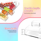 13.8" Acrylic Number Charcuterie Tray, Fillable Charcuterie Box (Number 1) - Image 3