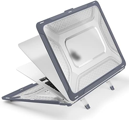 Batianda HexArmor Case for MacBook Air 13 Inch 2018-2020, Gray - Image 4