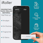 iPad Screen Cleaner by iRoller - Pack of 3 - No Need for Spray or Wipes, Liquid Free - Reusable & Washable -Portable Phone Screen Cleaner for Touchscreen- Ideal for Smartphone, Macbook, Monitor - 3.5" - Image 3