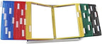 Tarifold Desktop Reference Display System, 60 Pockets, Assorted Colors by TARIFOLD