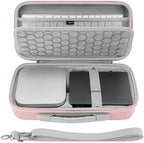 GEEKRIA Desktop Computer Hard Travel Case, Compatible with Apple 2026 Mac Mini M5 / 2024 Mac Mini M4 / Pro, Fit for Magic Keyboard, Mouse, Trackpad and Accessories (Pink) by GEEKRIA