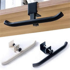 Purse Hook for Table 2PCS Desk Mount Headphones Holder Adjustable Table Hanger for Bag Purse Table Hanger Hook Clamp-On Under Desk Headphone Hanger for Hanging Things On A Desk(Black) - Image 2