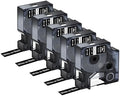5 Pack Compatible for DYMO Rhino Industrial Vinyl Labels 1805436 3/4" 19mm by KCMYTONER