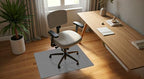 Rhino Mats, Rhino Hide Chair Mat (Lip Option), Office Computer Chair Mat for Hardwood, Tile, Laminate, Concrete and Vinyl Floors, Anti-Slip (Gray, 45”x53”-Rectangle) - Image 3