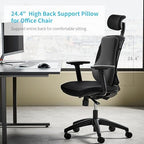 Lumbar Support Pillow for Office Chair, Back Cushion for Full Back Support - Image 2