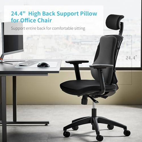 Lumbar Support Pillow for Office Chair, Back Cushion for Full Back Support - Image 2