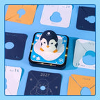 3D Calendar 2027 Time Piece Calendar 3D Memo Pad Penguin Art Notepad,Christmas,New Year Gift(Penguin) - Image 5