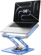 LOXP Adjustable Laptop Stand, Computer Stand with 360 Rotating Base by LOXP