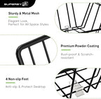 6-Pack Paper Tray Organizer for Desk, Wire Baskets and Letter Trays, Black - Image 4