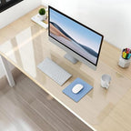 24x30 Inch Large Clear Writing Desk Pad, Waterproof PVC Soft Table Cover Protector, Transparent Plastic Blotter Mat for Laptop Accessories Organizer 1.5 mm by ACFBGFV