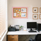 Cork Board Bulletin Board, 24"x18" Corkboard for Wall - Image 6