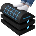Foot Rest Under Desk, 3 Adjustable Heights Foot Stool, Black by Unknown