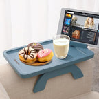 SINWANT Sofa Arm Tray with 360° Rotated Phone Holder,15.35x9.84-in,Blue by SINWANT