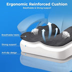 Niceeday Seat Cushion for Office, Car & Wheelchair - Premium Memory Foam with Ergonomic U-Shape Design - Enhanced Comfort for Tailbone, Hip & Sciatica Support, Non-Slip Base & Machine Washable Cover - Image 6
