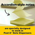 Post-It Pop-Up Note Fashion Dispenser, Assorted Colors (6 Pack) - Image 4