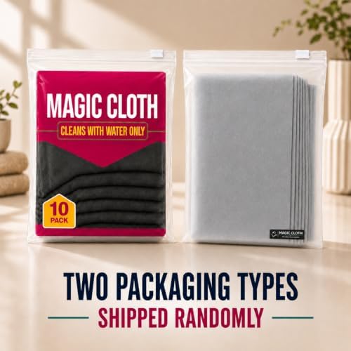 10Pcs Magic Cleaning Cloth, Streak-Free in One Wipe with Water Only(XXL) - Image 2