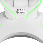 Mars Gaming MHHXW Gaming Headset Stand, RGB Flow, 2X USB 2.0, White - Image 5