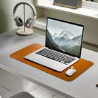 Leather Desk Pad – Premium Leather Desk Mat for Office and Home, Elegant Desk Mat and Writing Pad Maruse - Cognac - Image 2