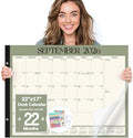 Forvencer 2027 Desk Calendar, Planner Sept 2026 - Jun 2028, 22 Month 22x17" by Forvencer