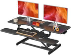 42" Standing Desk Converter, Quick Sit to Stand Desk Riser by JYLHJOYSEEKER