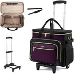 LOVEVOOK Rolling Teacher Bag, Laptop Tote with Detachable Dolly by LOVEVOOK