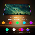 Mydours 40" x 20" RGB Gaming XXL Large Mouse Pad (Forest) - Image 3