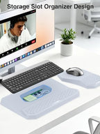 Ergonomic Wrist Rest with Keyboard Stand and Mouse Pad for Easy Typing - Image 4