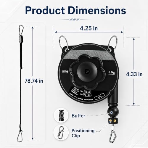 EV Charging Cable Holder, Universal Retractable Cord Reel - Image 3