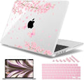 May Chen for 2026 MacBook Pro 14-inch M5 M4 M3 M2 M1 Pro/Max Chip, Release 2026 2025-2021, Model A3427 A3426 A3434 A3112 A3401 A3185, Plastic Hard Shell with Keyboard Cover, Cherry Blossom by MayChen