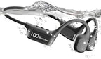 Swimming Headphones,IPX8 Underwater Swimming Headphone with LED Display,Bone Conduction Swim Headphone Built-in 32G Memory MP3 Player,Open Ear Earphones for Running Cycling by KESIEME