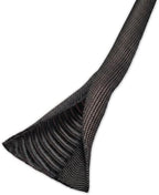 Electriduct 1.25" Double Layer Self Closing Wrap Sleeve, 100 Feet, Black - Image 2