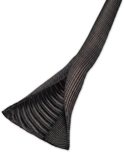 Electriduct 3/4" Double Layer Self Closing Wrap Sleeve, 25 Feet, Black - Image 2