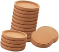 Absorbent Cork Drink Pads 16 Pieces, Round Concave Cup Mats with 0.67 Inch Height for Cold Drinks, Hot Mugs, Dining Room and Cafe Tables Cup Rest Tabletop Mat Beverage Holder Round Cork Pad Tray Cafe by Unknown