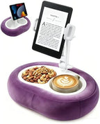 Miledi Tablet Pillow Stand for Bed with 360° Rotating Holder, Purple by Miledi