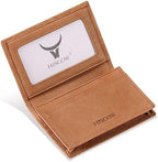 HISCOW Full Grain Leather Business Card Holder Case - Image 2