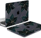 Mektron Case for MacBook Pro 16 Inch A2141 Cover 2019 Release 16" with Liquid Retina Display/Touch ID, Plastic Hard Shell with Keyboard Skin & Screen Protector & Dust Plug, Floral C218 - Image 5