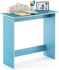 FURINNO Simplistic Study Table, Light Blue by Furinno-FitsYourSpaceFitsYourBudget