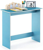 FURINNO Simplistic Study Table, Light Blue by Furinno-FitsYourSpaceFitsYourBudget