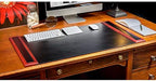 Dacasso Rosewood and Leather Desk Set, 10-Piece - Image 3