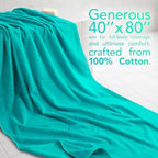 American Soft Linen 100% Cotton Luxury Turkish Towels, 40x80 XL Bath Sheet - Image 2