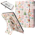 E NET-CASE Case for 11" Kindle Scribe 3rd Generation 2025, Kindle Scribe Colorsoft, Multi-Viewing Stand Cover with Auto Sleep/Wake,Pen Holder for Scribe 11" 2025 Released (Antique Floralia) by ENET-CASE